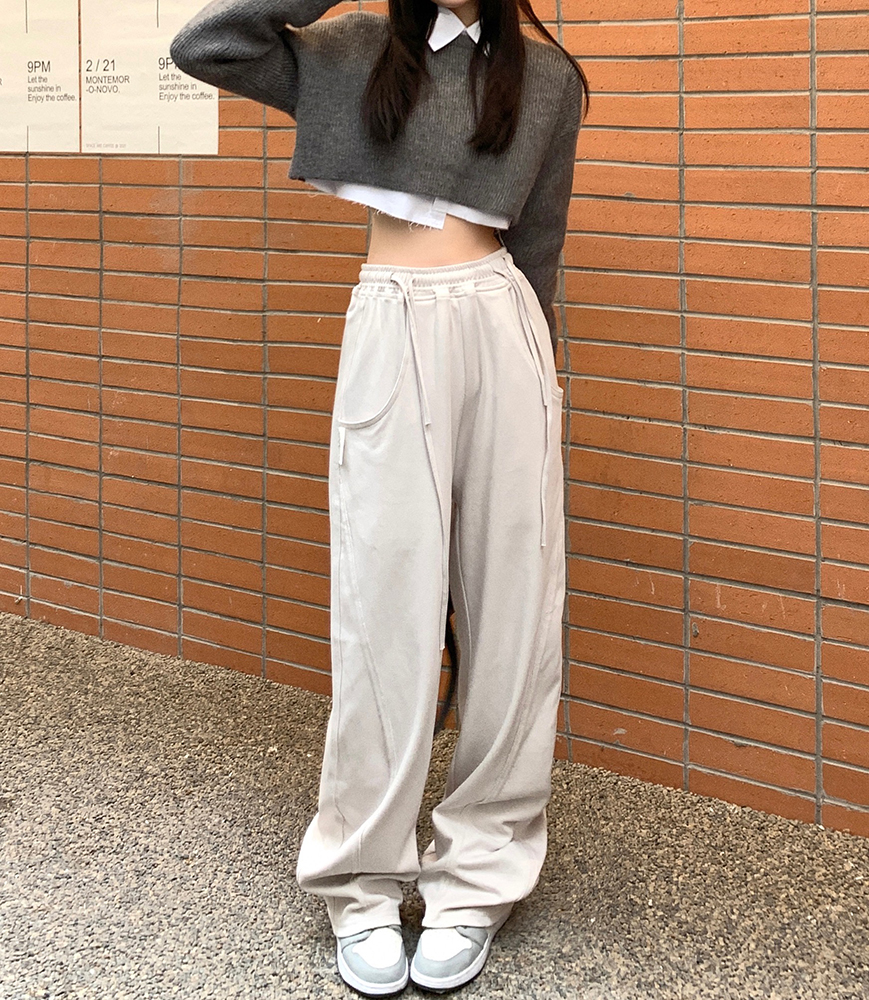 2026 Fall New Loose Casual Wide Leg Sweatpants Women High Street Ins Trend Jazz Banana Pants - Image 4