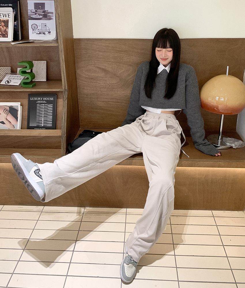 2026 Fall New Loose Casual Wide Leg Sweatpants Women High Street Ins Trend Jazz Banana Pants - Image 2