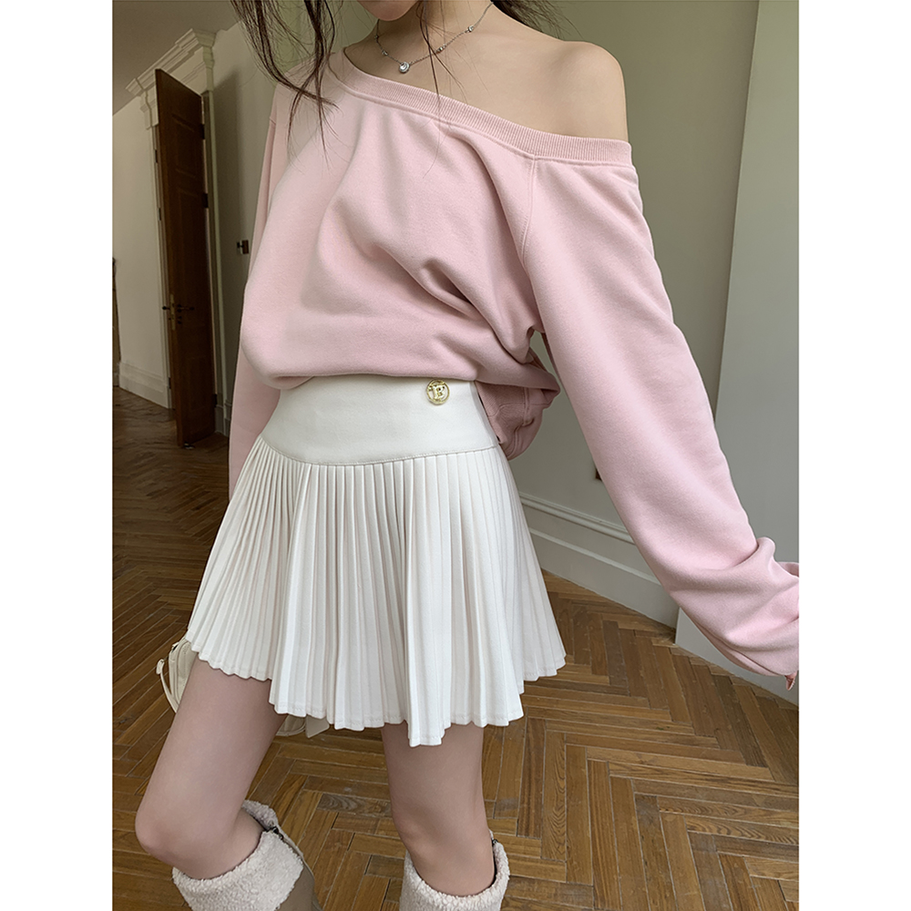 2026 Fall New Pleated Skirt Women High Waist A-Line Short Skirt Accordion Style - Image 2