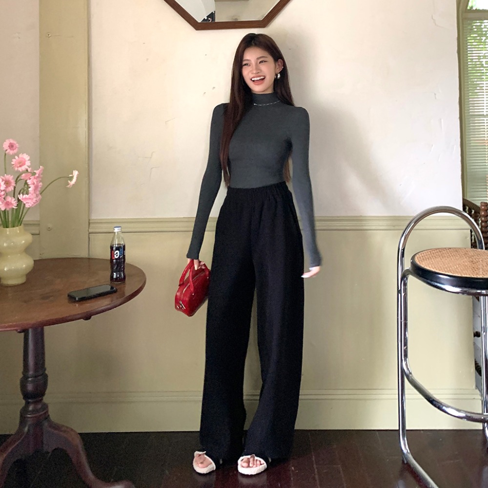 2026 Fall New Banana Wide Leg Sweatpants High Waist Casual Pants Women - Image 2
