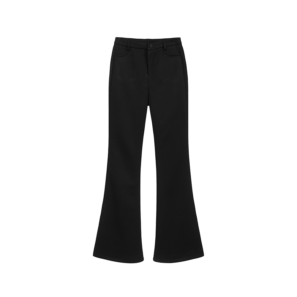 2026 Autumn New Design Slim Flared Pants for Women, Warm Non-Bulky Long Pants, Versatile Style - Image 5