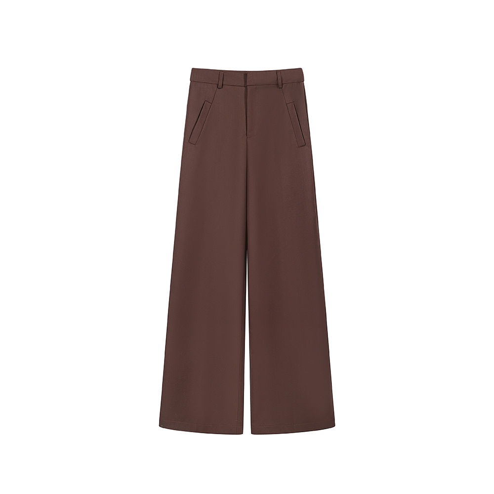 2026 Fall New High Waist Wide Leg Pants Casual Trousers Women Loose Straight Hanging Long Pants - Image 5